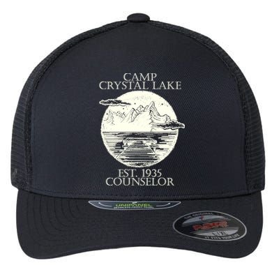 Camp Crystal Lake Counselor Flexfit Unipanel Trucker Cap