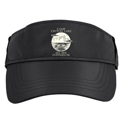 Camp Crystal Lake Counselor Adult Drive Performance Visor