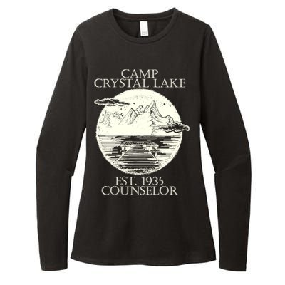 Camp Crystal Lake Counselor Womens CVC Long Sleeve Shirt