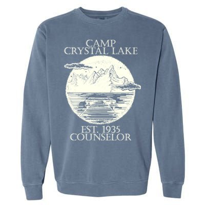 Camp Crystal Lake Counselor Garment-Dyed Sweatshirt