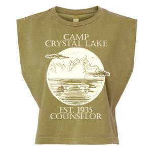 Camp Crystal Lake Counselor Garment-Dyed Women's Muscle Tee