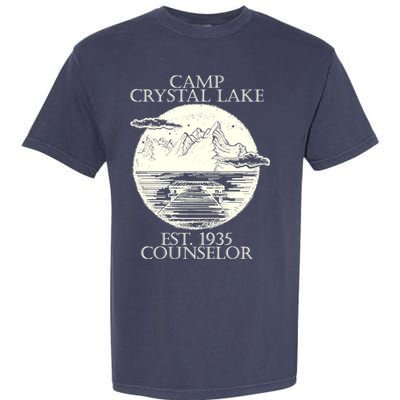 Camp Crystal Lake Counselor Garment-Dyed Heavyweight T-Shirt