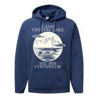 Camp Crystal Lake Counselor Performance Fleece Hoodie