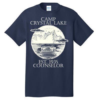 Camp Crystal Lake Counselor Tall T-Shirt