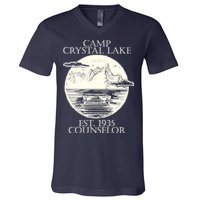 Camp Crystal Lake Counselor V-Neck T-Shirt