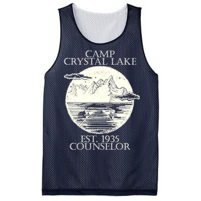 Camp Crystal Lake Counselor Mesh Reversible Basketball Jersey Tank