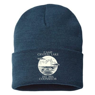 Camp Crystal Lake Counselor Sustainable Knit Beanie