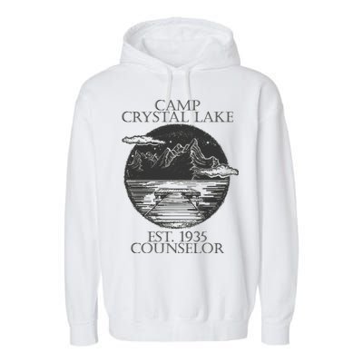 Camp Crystal Lake Counselor Garment-Dyed Fleece Hoodie