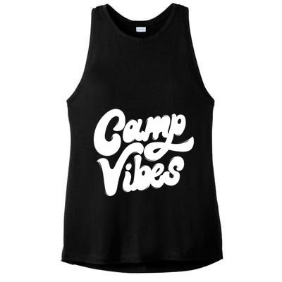 Camp Vibes Ladies PosiCharge Tri-Blend Wicking Tank