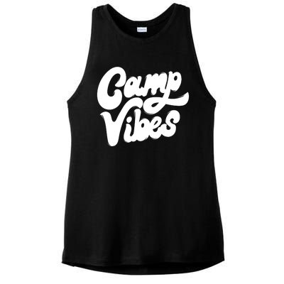 Camp Vibes Ladies PosiCharge Tri-Blend Wicking Tank