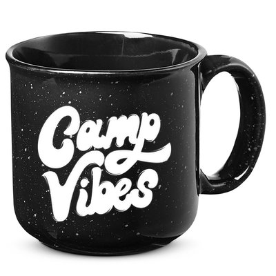 Camp Vibes 15oz Campfire Ceramic Mug
