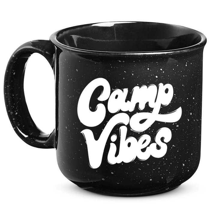 Camp Vibes 15oz Campfire Ceramic Mug