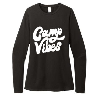 Camp Vibes Womens CVC Long Sleeve Shirt