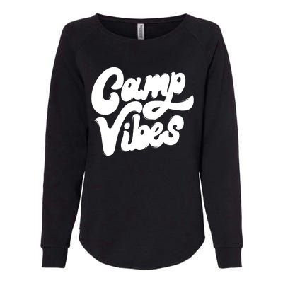 Camp Vibes Womens California Wash Sweatshirt