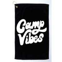 Camp Vibes Golf Towel