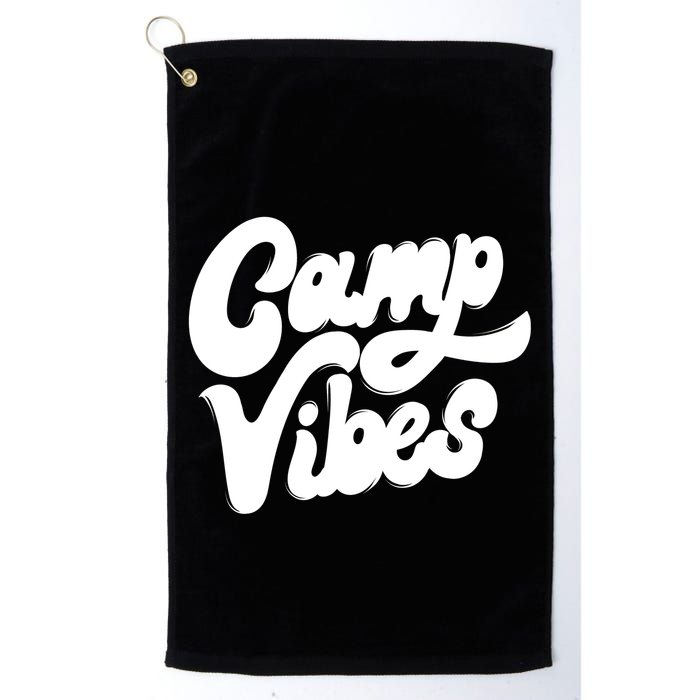 Camp Vibes Golf Towel