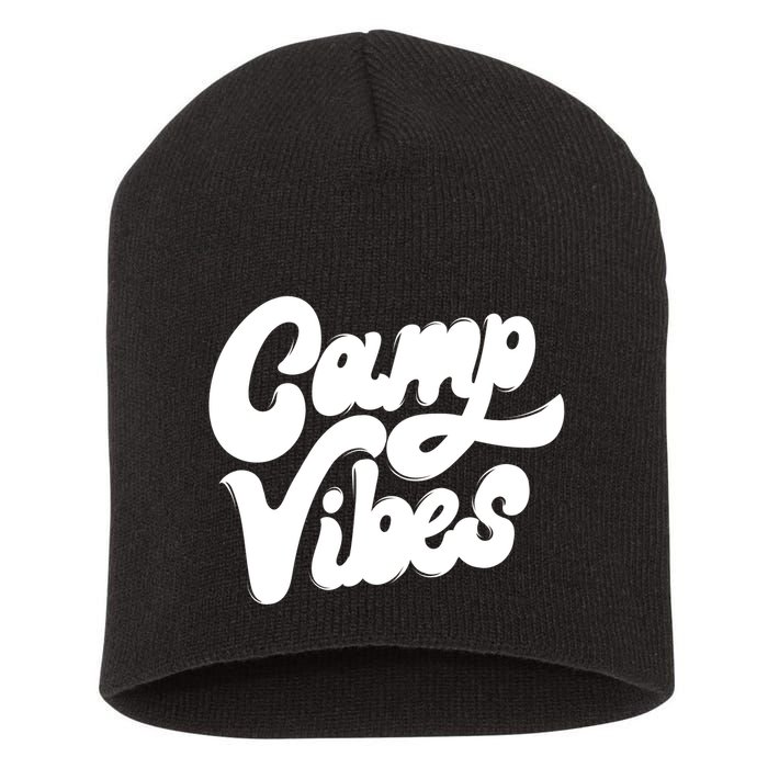 Camp Vibes Short Acrylic Beanie