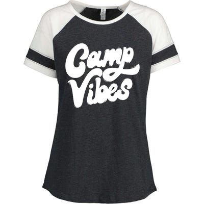 Camp Vibes Enza Ladies Jersey Colorblock Tee