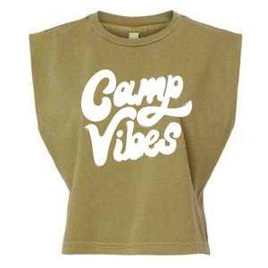 Camp Vibes Garment-Dyed Women's Muscle Tee