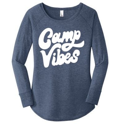 Camp Vibes Women's Perfect Tri Tunic Long Sleeve Shirt