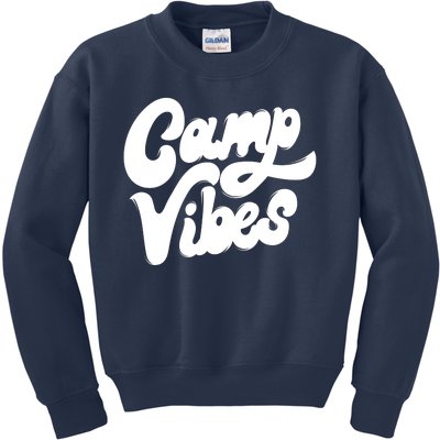 Camp Vibes Kids Sweatshirt