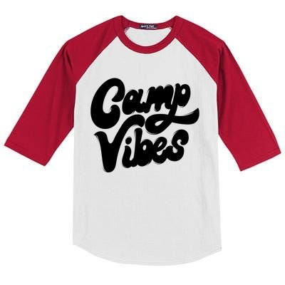 Camp Vibes Kids Colorblock Raglan Jersey