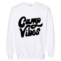 Camp Vibes Garment-Dyed Sweatshirt