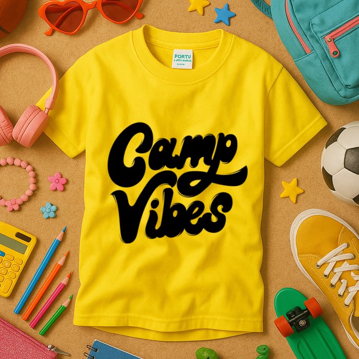 Camp Vibes Kids T-Shirt