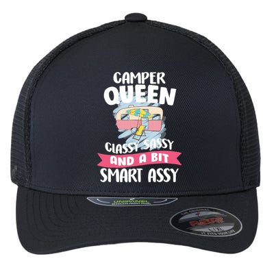 Camper Queen Flexfit Unipanel Trucker Cap