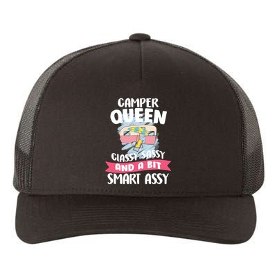 Camper Queen Yupoong Adult 5-Panel Trucker Hat