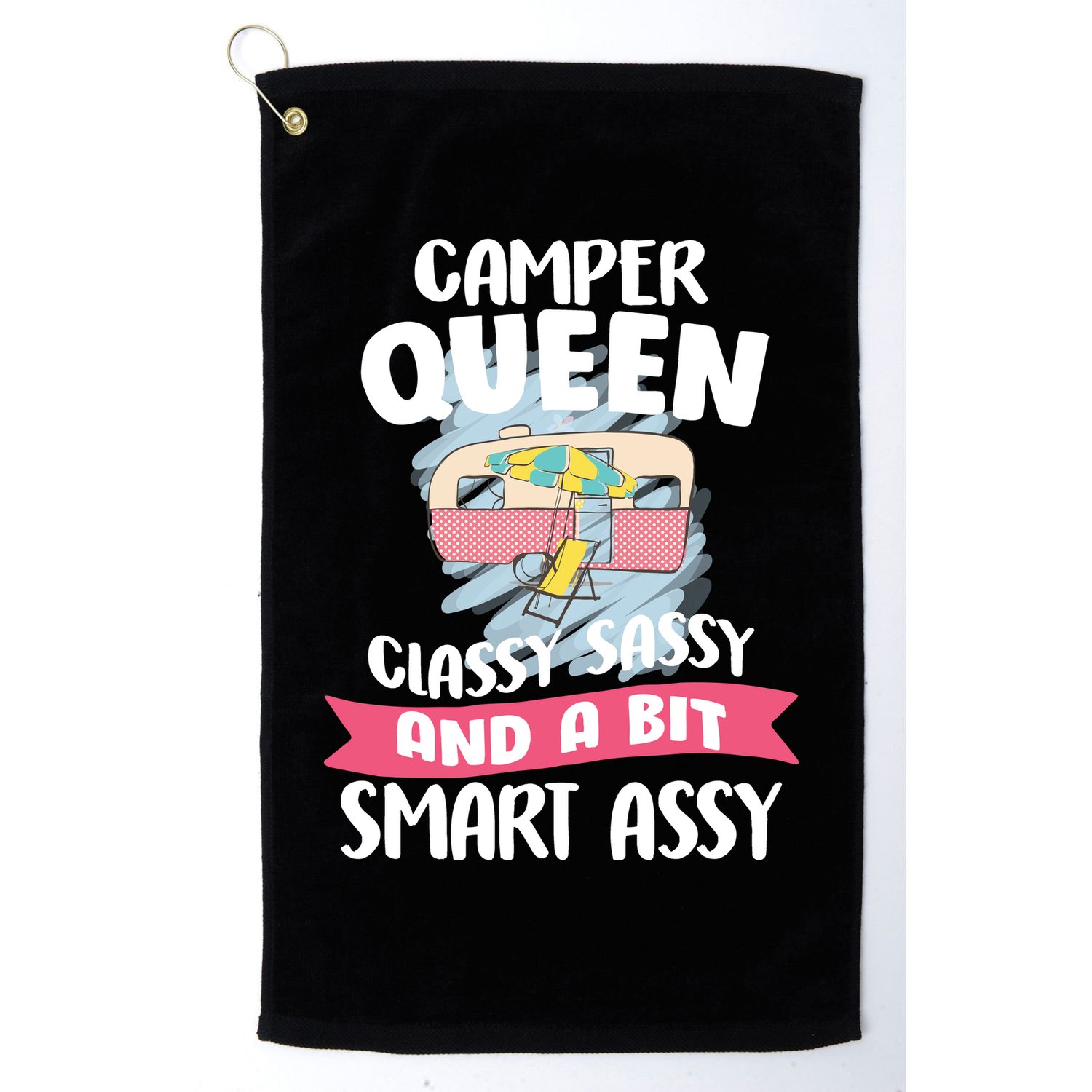 Camper Queen Golf Towel