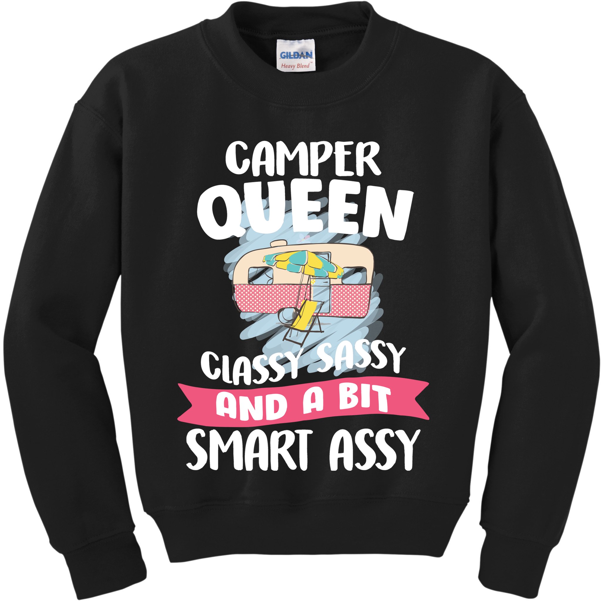 Camper Queen Kids Sweatshirt