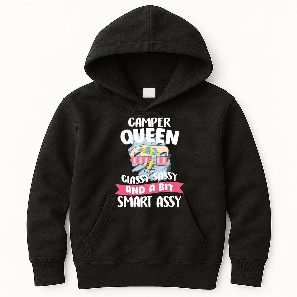 Camper Queen Kids Hoodie