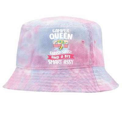 Camper Queen Tie-Dyed Bucket Hat