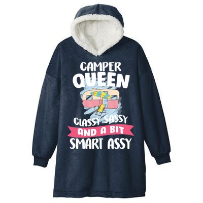 Camper Queen Hooded Wearable Blanket