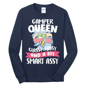 Camper Queen Tall Long Sleeve T-Shirt