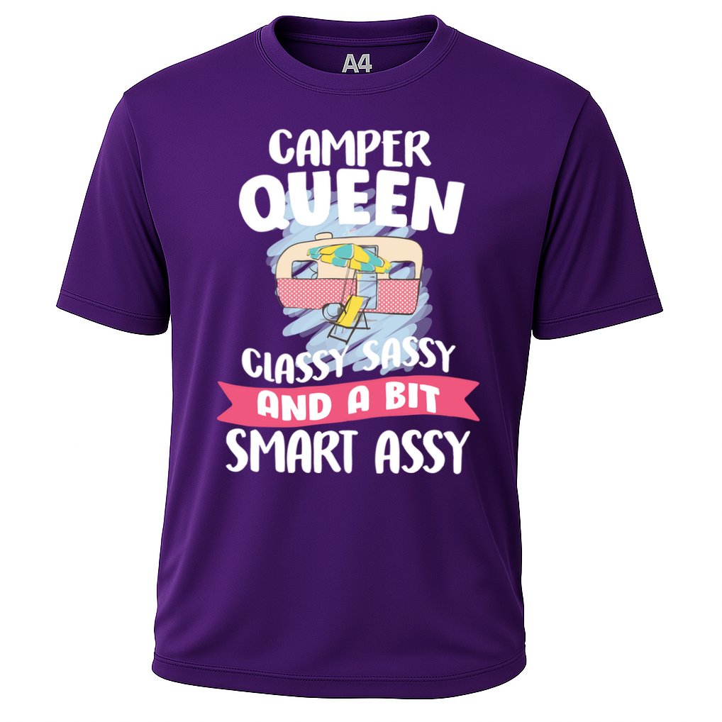 Camper Queen Cooling Performance Crew T-Shirt