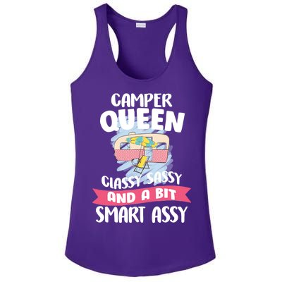 Camper Queen Ladies PosiCharge Competitor Racerback Tank