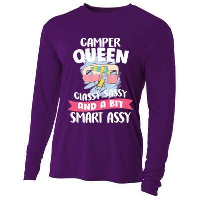 Camper Queen Cooling Performance Long Sleeve Crew