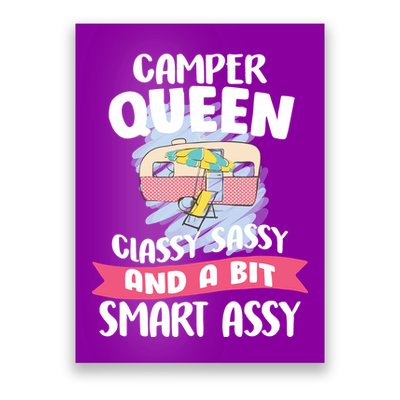 Camper Queen Poster
