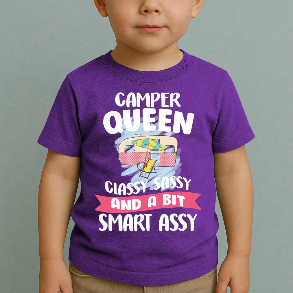 Camper Queen Toddler T-Shirt