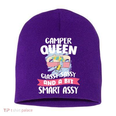 Camper Queen Short Acrylic Beanie