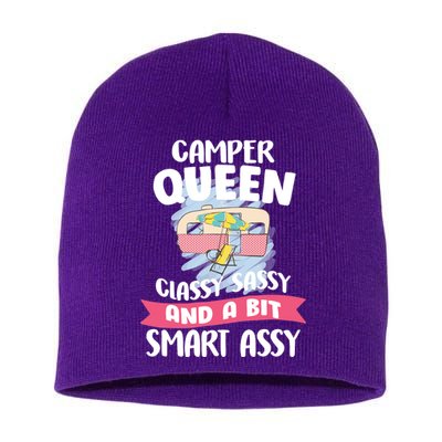 Camper Queen Short Acrylic Beanie