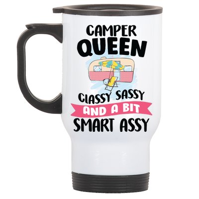 Camper Queen Stainless Steel Travel Mug