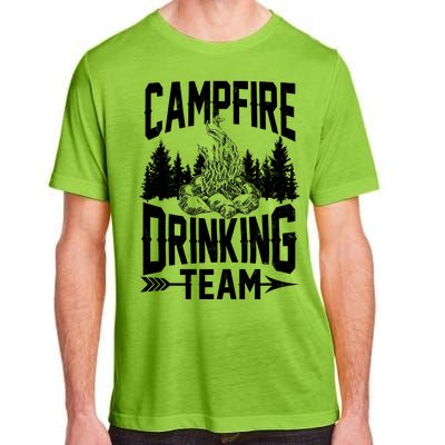 Campfire Drinking Team Adult ChromaSoft Performance T-Shirt