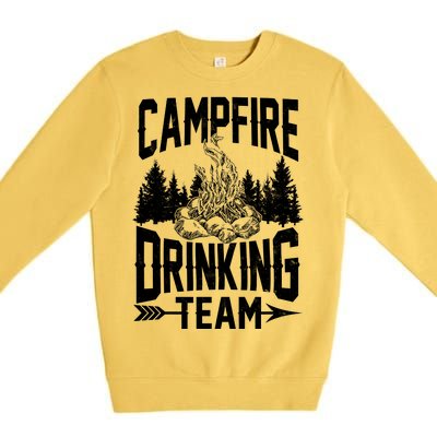 Campfire Drinking Team Premium Crewneck Sweatshirt