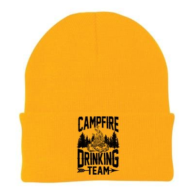 Campfire Drinking Team Knit Cap Winter Beanie