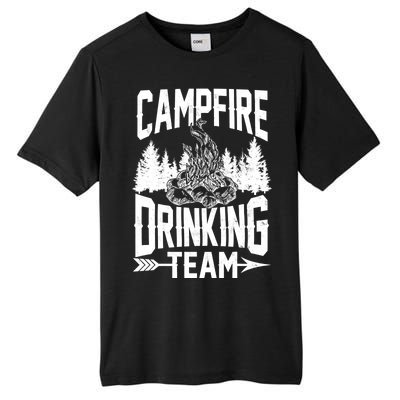 Campfire Drinking Team Tall Fusion ChromaSoft Performance T-Shirt