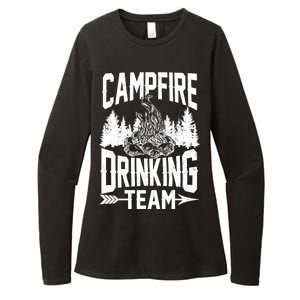 Campfire Drinking Team Womens CVC Long Sleeve Shirt