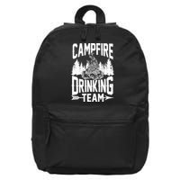 Campfire Drinking Team 16 in Basic Backpack